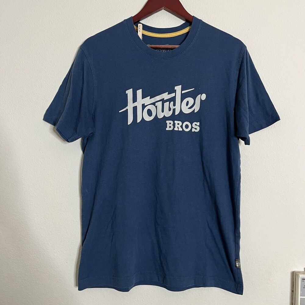 Howler Bros Men’s SZ M T Shirt Logo Blue